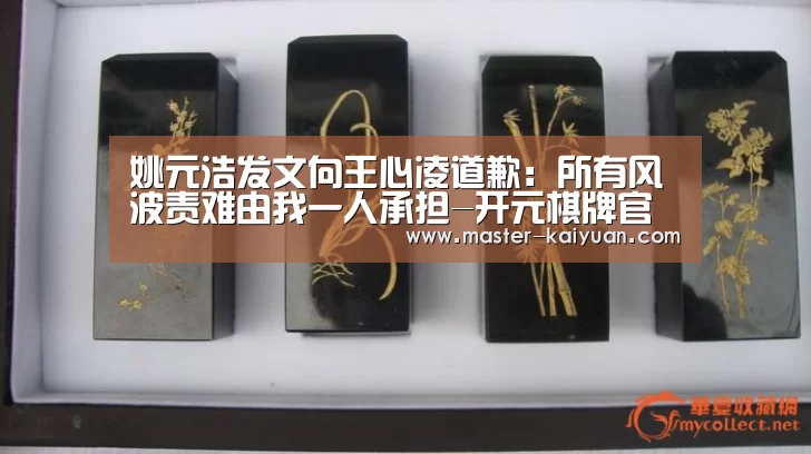 姚元浩发文向王心凌道歉:所有风波责难由我一人承担-开元棋牌官方下载(图3) 开云体育在线登录